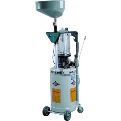 Pneumatická nádoba na olej s odsávačkou a průhl. nádobkou HC-3298